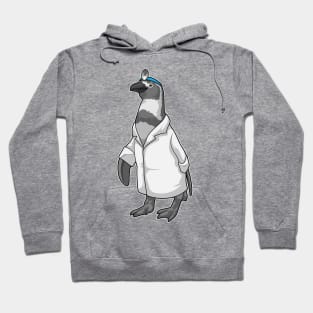 Penguin as Doctor with Doctor's coat Hoodie